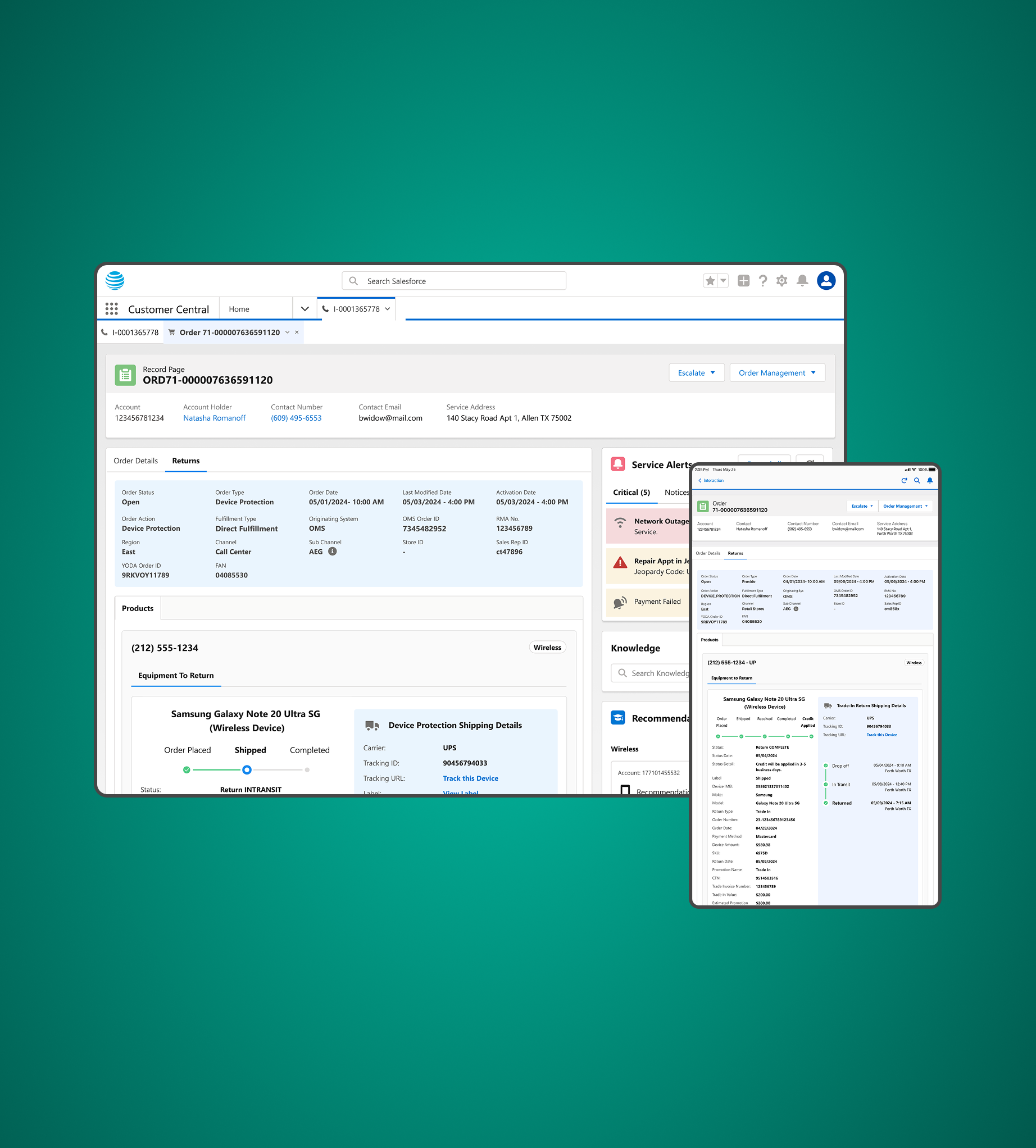 Device Return Journey case study